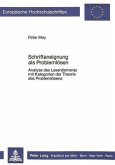 Schriftaneignung als Problemlösen