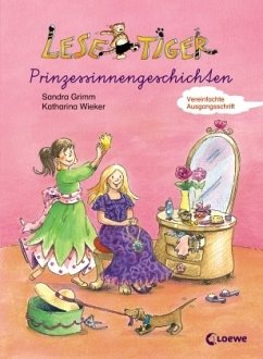 Cover Prinzessinnengeschichten, Vereinfachte Ausgangsschrift