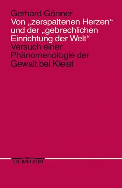 Cover Von 'zerspaltenen Herzen' und der 'gebrechlichen Einrichtung der Welt'