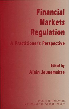 Financial Markets Regulation - Jeunemaître, Alain