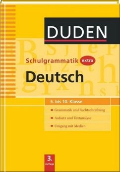 Duden - Schulgrammatik extra - Deutsch - Grammatik und Rechtschreibung - Aufsatz und Textanalyse - Umgang mit Medien (5. bis 10. Klasse) - Bornemann, Monika; Bornemann, Michael