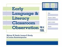 Early Language and Literacy Classroom Observation Tool, Pre-K (Ellco Pre-K) - Smith, Miriam; Brady, Joanne; Anastasopoulos, Louisa