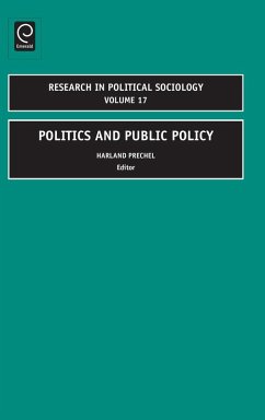 Cover Politics and Public Policy