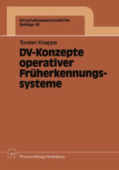 DV-Konzepte operativer Früherkennungssysteme - Knappe, Torsten