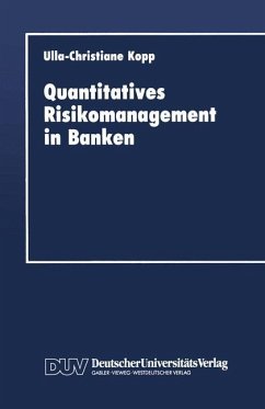 Quantitatives Risikomanagement in Banken - Kopp, Ulla-Christiane