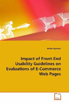 Impact of Front-End Usability Guidelines on Evaluations of E-Commerce Web Pages - Agarwal, Anshu