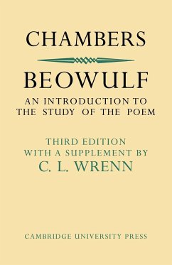 Beowulf - Chambers, Raymond Wilson; R. W., Chambers