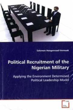 Political Recruitment of the Nigerian Military - Hoogenraad-Vermaak, Salomon