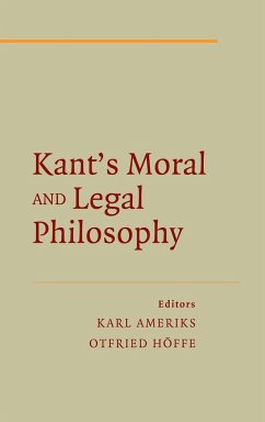 Kant's Moral and Legal Philosophy - Hoeffe, Otfried