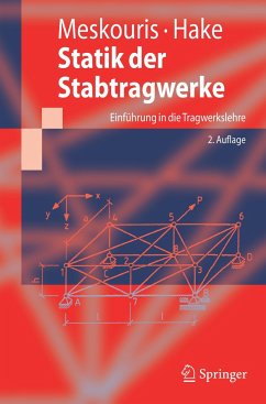 Statik der Stabtragwerke - Meskouris, Konstantin;Hake, Erwin