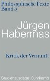 Kritik der Vernunft / Philosophische Texte, Studienausgabe, 5 Bde. 5