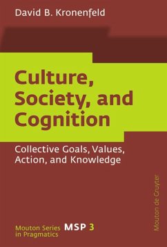 Culture, Society, and Cognition - Kronenfeld, David B.