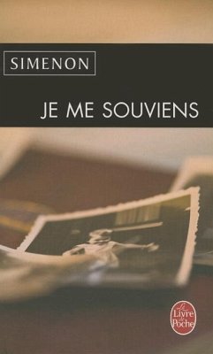 Je Me Souviens - Simenon, G.