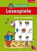 Bärenstarke Lesespiele: Lesen und verstehen, 2. Klasse