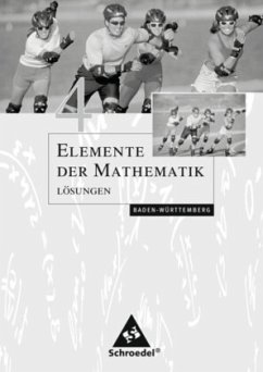 Cover 8. Schuljahr, Lösungen / Elemente der Mathematik, Ausgabe Baden-Württemberg (2004) 4