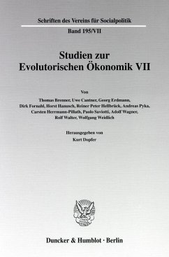 Studien zur Evolutorischen Ökonomik / Evolutorische Ökonomik - Methodologische, ökonometrische und mathematische Grundlagen - Dopfer, Kurt (Hrsg.)