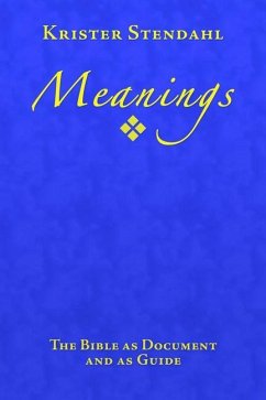 Meanings - Stendahl, Krister