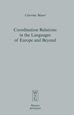 Coordination Relations in the Languages of Europe and Beyond - Mauri, Caterina