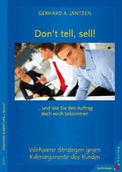 Cover Dont tell, sell!