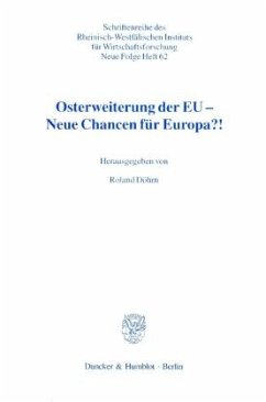 Osterweiterung der EU - Neue Chancen für Europa?! - Döhrn, Roland (Hrsg.)