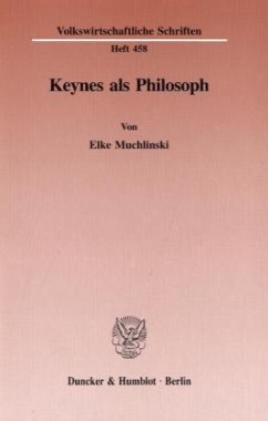 Cover Keynes als Philosoph.