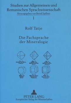 Die Fachsprache der Mineralogie - Tatje, Rolf