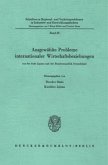 Ausgewählte Probleme internationaler Wirtschaftsbeziehungen