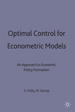 Optimal Control for Econometric Models - Holly, S.;Zarrop, M.