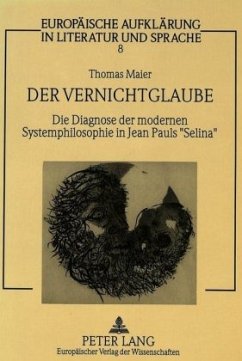 Der Vernichtglaube - Maier, Thomas