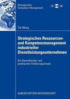 Strategisches Ressourcen- und Kompetenzmanagement industrieller Dienstleistungsunternehmen - Moog, Tim