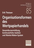 Organisationsformen des Wertpapierhandels