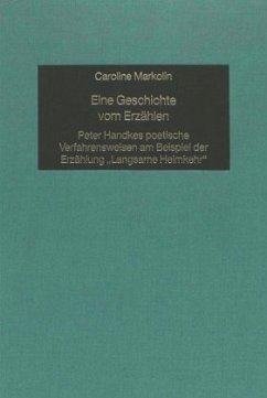 Cover Eine Geschichte vom Erzählen