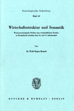 Wirtschaftsstruktur und Semantik. - Krauth, Wolf-Hagen