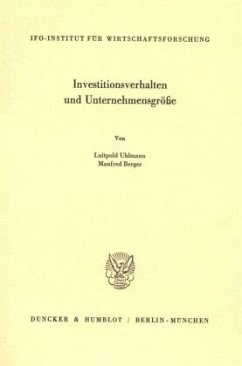 Cover Investitionsverhalten und Unternehmensgröße.