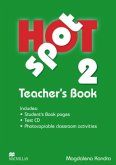 Teacher's Book, w. Test-CD-ROM / Hot Spot Level.2