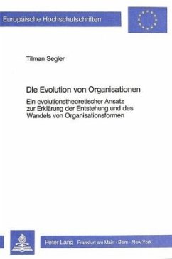 Cover Die Evolution von Organisationen
