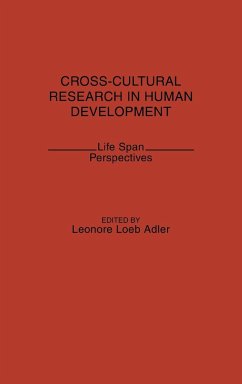 Cross-Cultural Research in Human Development