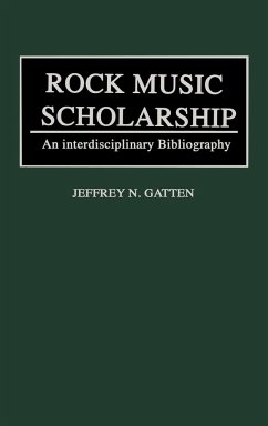 Rock Music Scholarship - Gatten, Jeffery N.; Gatten, Jeffrey N.