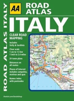 AA Road Atlas Italy - Aa Publishing