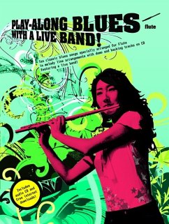 Cover Playalong Blues with a Live Band (+CD): for flute
