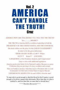 Vol. 2 AMERICA CAN'T HANDLE THE TRUTH! - Cruz