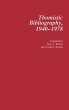 Thomistic Bibliography, 1940-1978. - Bild 1