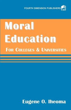 Cover Moral Education for Colleges and Universities