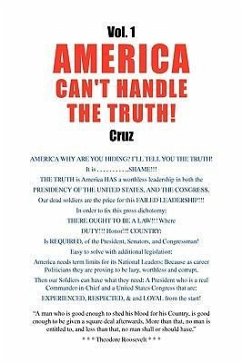 Vol. 1 America Can't Handle the Truth! - Cruz, Sevim