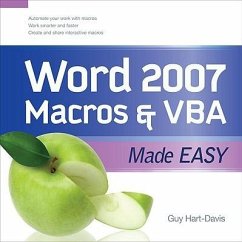 Word 2007 Macros & VBA Made Easy - Hart-Davis, Guy