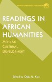 Readings; African Humanities Readings; African Humanities