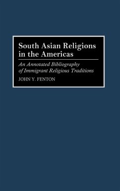 South Asian Religions in the Americas - Fenton, John Y.; Anom