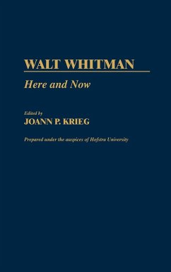 Walt Whitman - Lsi; Kreig, Joan P.