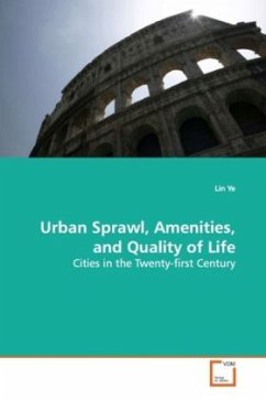 Urban Sprawl, Amenities, and Quality of Life - Ye, Lin