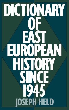 Cover Dictionary of East European History Since 1945